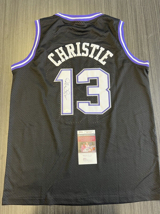 Doug Christie Signed Sacramento Kings Jersey JSA COA