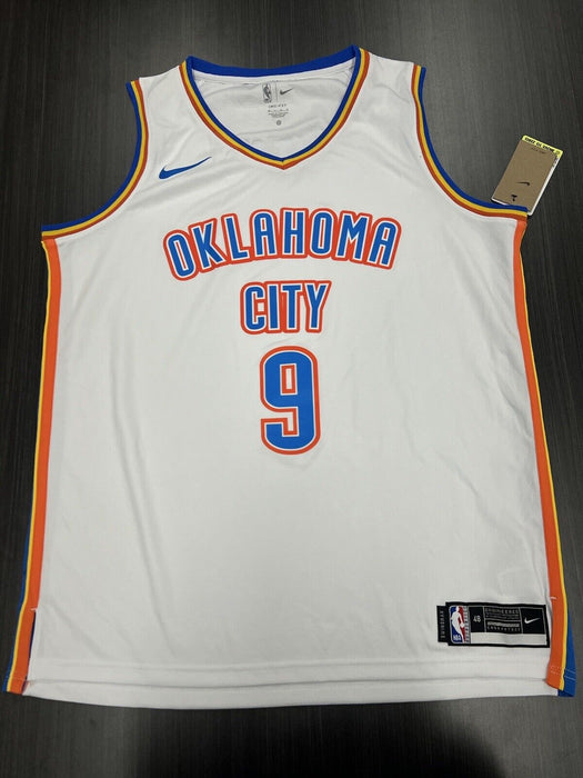 Davis Bertans Signed Oklahoma City Thunder Jersey JSA COA