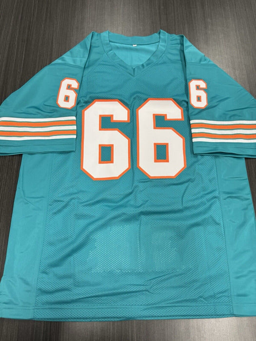 Larry Little Signed Miami Dolphins Custom Jersey JSA COA