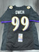 Odafe Oweh Signed Baltimore Ravens Custom Jersey JSA COA