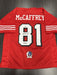 Ed McCaffrey Signed San Francisco 49ers Custom Jersey Beckett COA