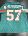 Dwight Stephenson Signed Miami Dolphins Custom Jersey JSA COA