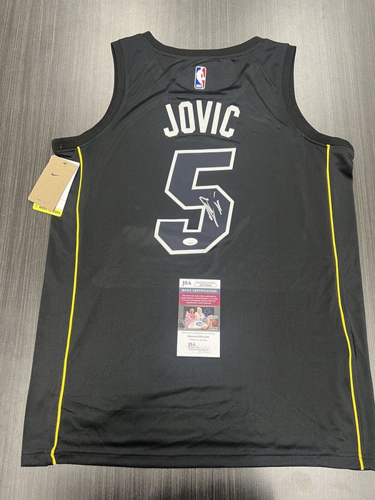 Nikola Jovic Signed Miami Heat Jersey JSA COA