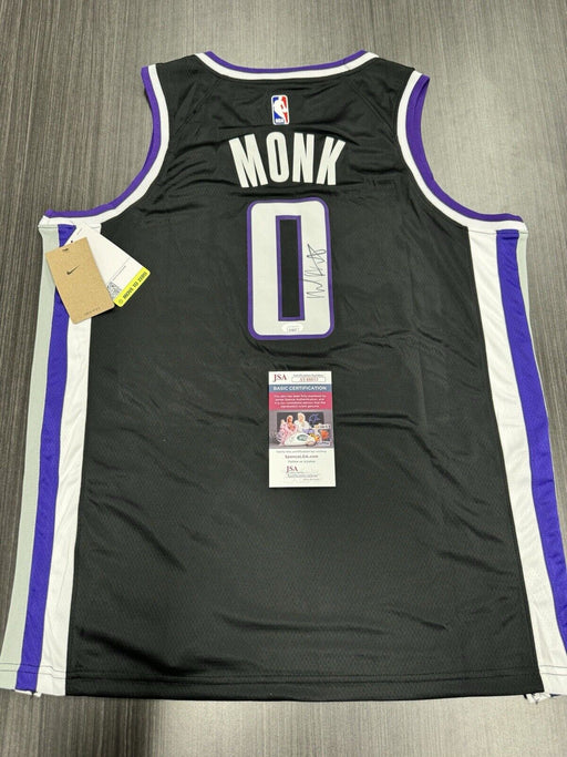 Malik Monk Signed Sacramento Kings Jersey JSA COA