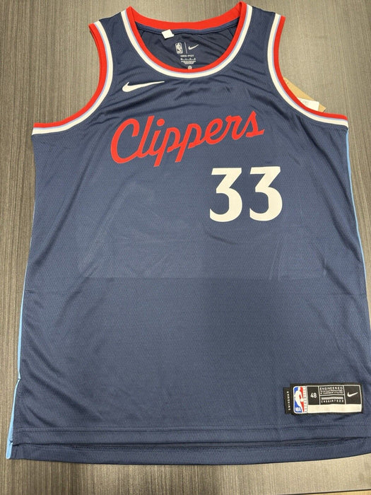 Nicolas Batum Signed Los Angeles Clippers Jersey JSA COA