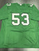 Bill Romanowski Signed New York Jets Custom Jersey JSA COA