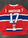 Josh Anderson Signed Montreal Canadiens Jersey JSA COA