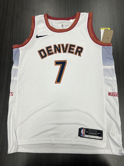 Reggie Jackson Signed Denver Nuggets Jersey JSA COA