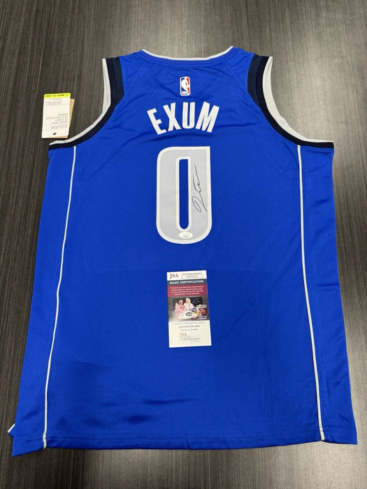 Dante Exum Signed Dallas Mavericks Jersey JSA COA