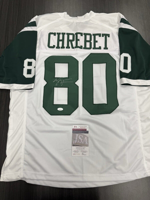 Wayne Chrebet Signed New York Jets Jersey JSA COA