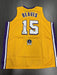 Austin Reaves Signed Los Angeles Lakers Custom Jersey Beckett COA