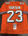 Patrick Surtain Signed Miami Dolphins Custom Jersey JSA COA