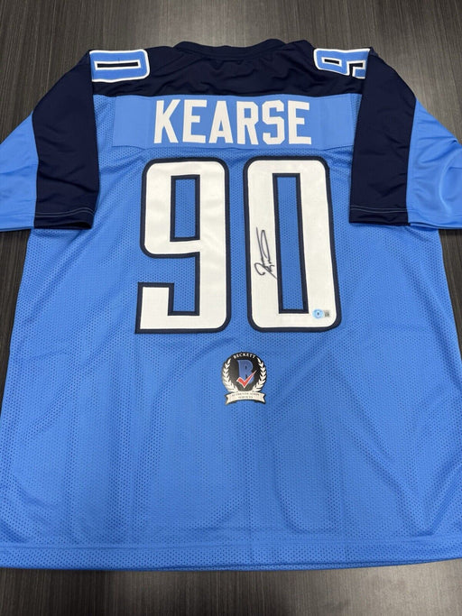 Javon Kearse Signed Tennessee Titans Custom Jersey Beckett COA