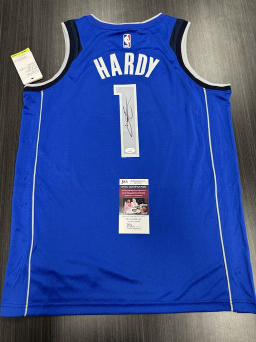 Jaden Hardy Signed Dallas Mavericks JSA COA