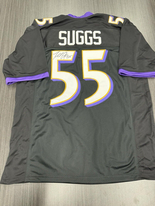 Terrell Suggs Signed Baltimore Ravens Custom Jersey JSA COA