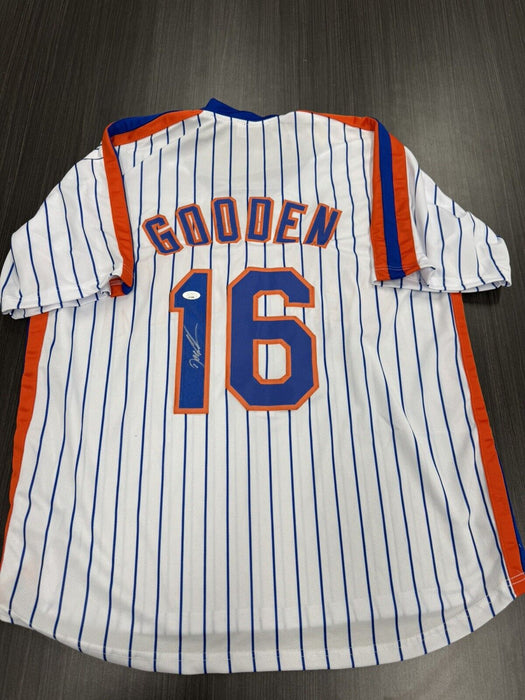 Dwight “Doc” Gooden Signed New York Mets Custom Jersey JSA COA