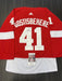 Shayne Ghostisbehere Signed Detroit Red Wings Jersey JSA COA