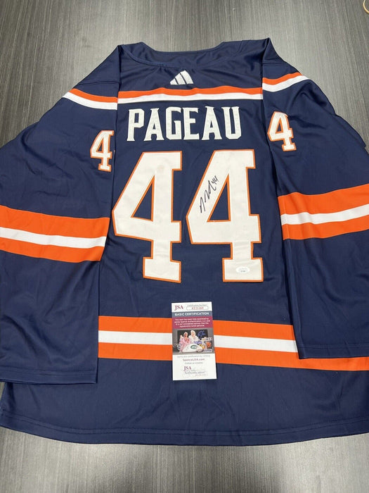 Jean Pageau Signed New York Islanders Jersey JSA COA