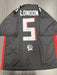 Drake London Signed Atlanta Falcons Custom Jersey Beckett COA