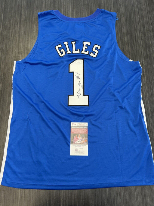 Harry Giles Signed Duke Blue Devils Jersey JSA COA