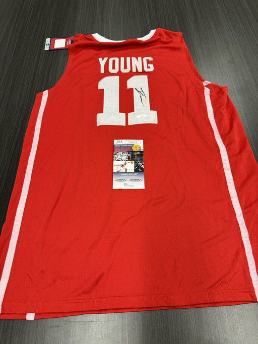 Trae Young Signed Oklahoma Sooners Jersey JSA COA