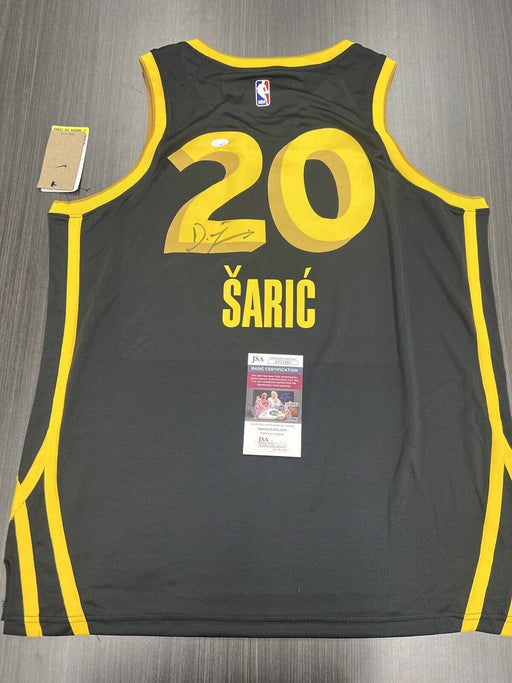 Dario Saric Signed Golden State Warriors Jersey JSA COA