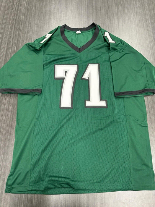 Jason Peters Signed Philadelphia Eagles Custom Jersey Beckett COA