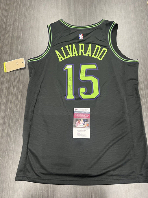 Jose Alvarado Signed New Orleans Pelicans Jersey JSA COA