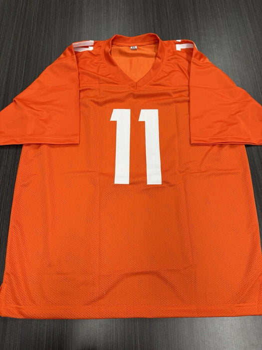 Jalin Hyatt Signed Tennesee Volunteers Custom Jersey Beckett COA