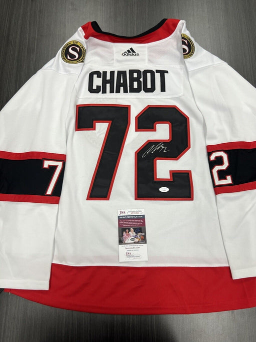 Thomas Chabot Signed Ottawa Senators Jersey JSA COA