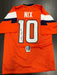 Bo Nix Signed Denver Broncos Custom Jersey Beckett COA