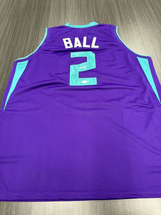 Lamelo Ball Signed Charlotte Hornets Custom Jersey JSA COA