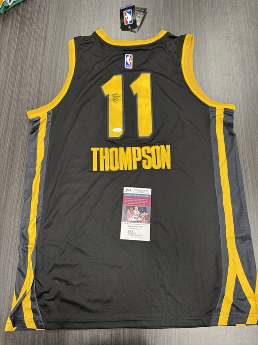 Klay Thompson Signed Golden State Warriors Jersey COA