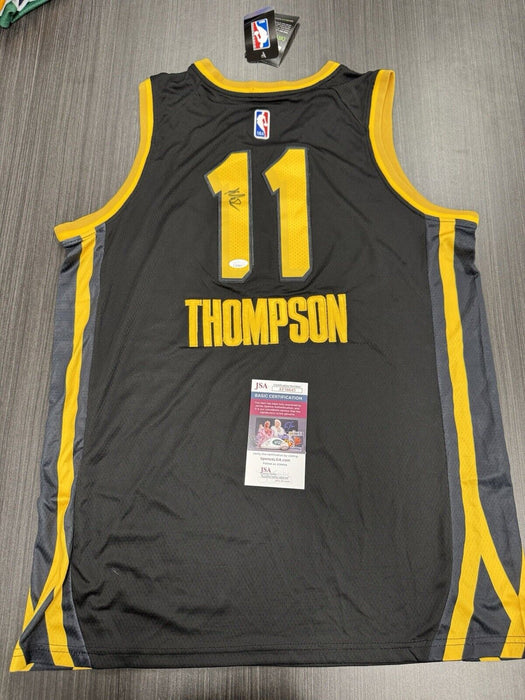 Klay Thompson Signed Golden State Warriors Jersey COA