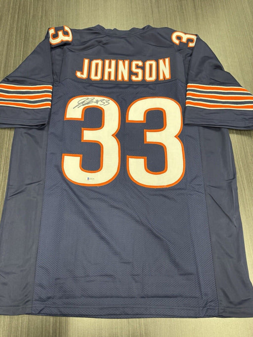 Jaylon Johnson Signed Chicago Bears Custom Jersey Beckett COA