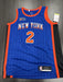 Miles McBride Signed New York Knicks Jersey JSA COA