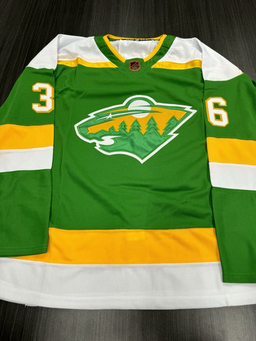 Mats Zuccarello Signed Minnesota Wild Jersey JSA COA