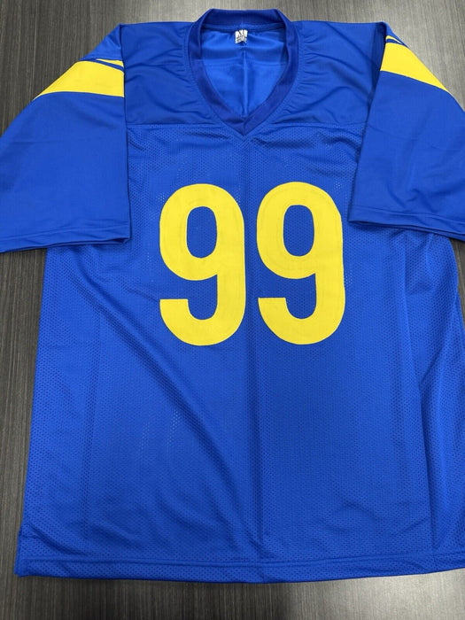 Aaron Donald Signed Los Angeles Rams Custom Jersey Becket COA