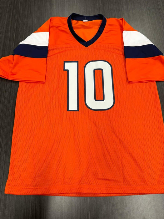 Bo Nix Signed Denver Broncos Custom Jersey Beckett COA