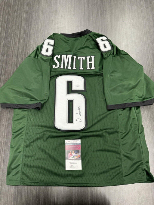 Signed Devonta smith Philadelphia Eagles Jersey