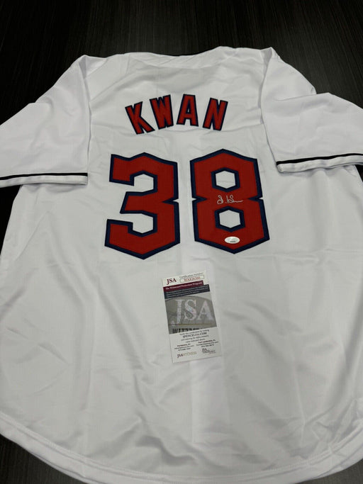 Steven Kwan Signed Custom Cleveland Guardians Custom Jersey JSA COA