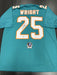 Jaylen Wright Signed Miami Dolphins Custom Jersey Beckett COA