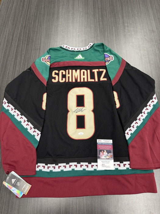 Nick Schmaltz Signed Arizona Coyotes Jersey JSA COA