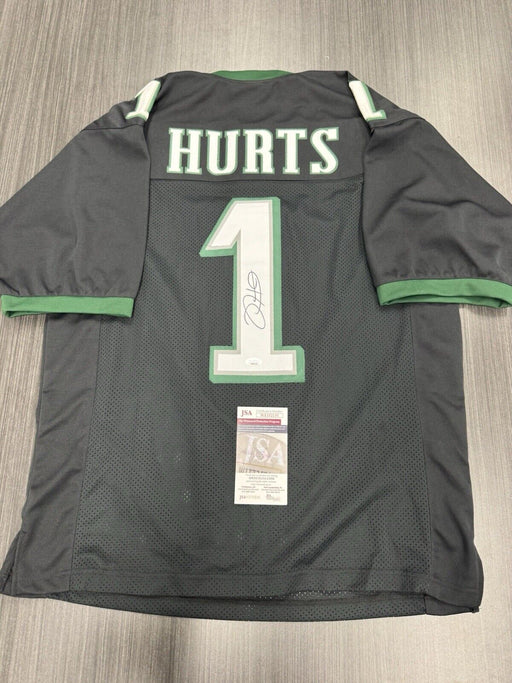 Jalen Hurts Signed Philadelphia Eagles Custom Jersey JSA COA
