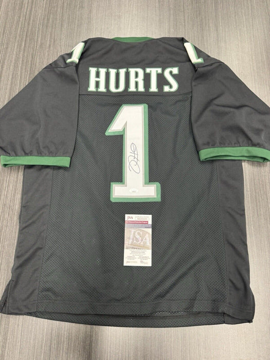 Jalen Hurts Signed Philadelphia Eagles Custom Jersey JSA COA