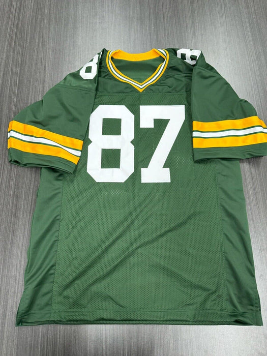 Romeo Doubs Signed Green Bay Packers  Custom Jersey Beckett COA