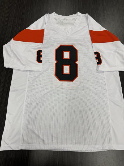 Jeff Blake Signed Cincinnati Bengals Custom Jersey Beckett COA