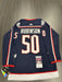 Eric Robinson Signed Columbus Blue Jackets Jersey JSA COA