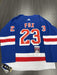 Adam Fox Signed New York Rangers Jersey JSA COA