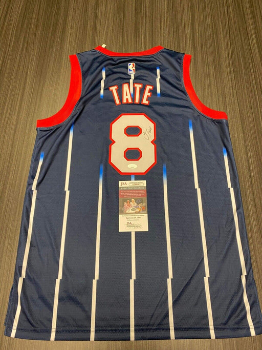 Jae’sean Tate Signed Houston Rockets Jersey JSA COA